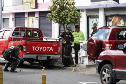 El hombre fue atacado en su vehículo.