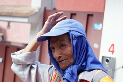 Iván Carrión hacía labores en el sector cuando ocurrió el percance vial con la vaca.