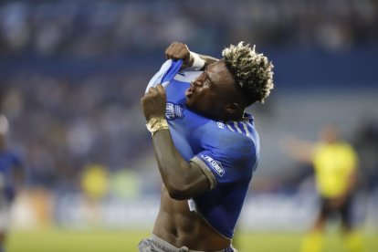 Lastre, autor del 2-1.