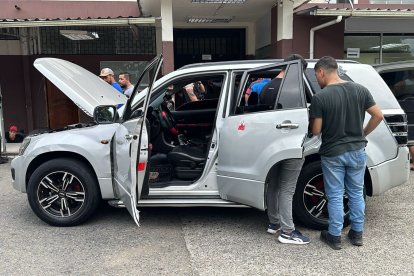 La Policía presta especial atención al acceso al hospital Sagrado Corazón de Jesús, del cantón Quevedo.