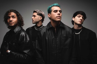 Integrantes de la agrupación CNCO.