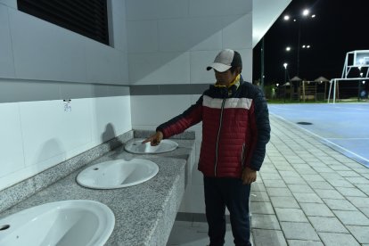 En una zona deportiva, los delincuentes han empezado a llevarse objetos.