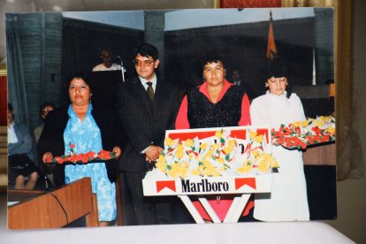 Ellos conservan también fotografías de sus predecesores.