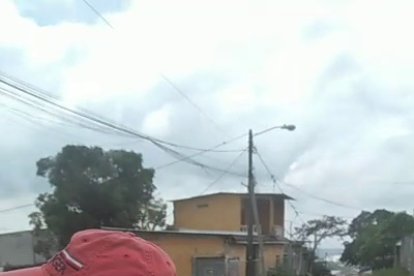 Instante en el que disparan a la víctima en Flor de Bastión.