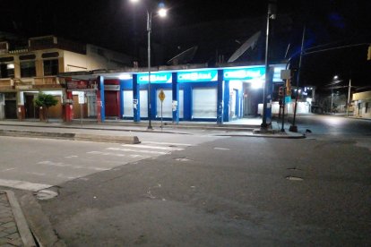 Por la delincuencia, en las noches no se ve ‘ni un alma’ en las calles. Los negocios cierran temprano.