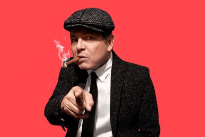 Oswaldo durante una de sus presentaciones.