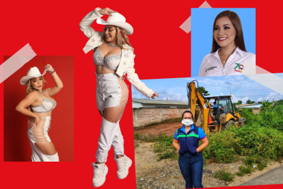 Heidy abandonó su vida de servidora pública para ser cantante.