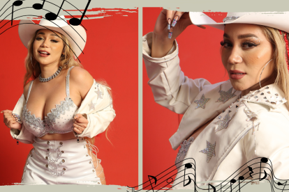 Rossana persiguió su sueño y ahora está triunfando en la música.