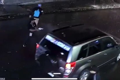 El candidato quiso huir, pero fue baleado.