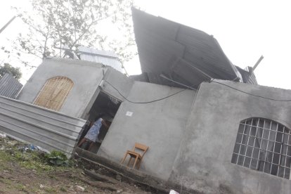 Los daños materiales fueron cuantiosos.