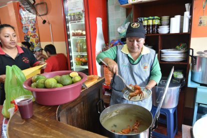 Este tipo de plato se popularizado en esta zona del oriente capitalino.