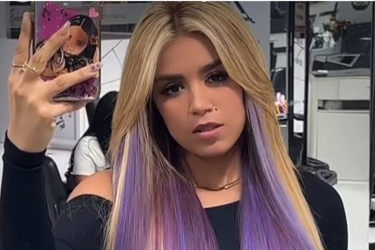 Andreina Bravo trabaja en su nueva producción musical