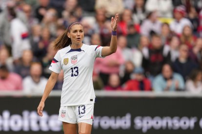 Alex Morgan es considerada como una de las figuras de Estados Unidos.