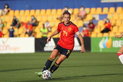 Alexia Putellas es la referente de la selección de España.