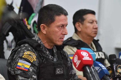 Edwin Noguera, comandante policial de Manabí.