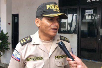 Coronel Juan Carlos Mafla, jefe de la Subzona Los Ríos N12.