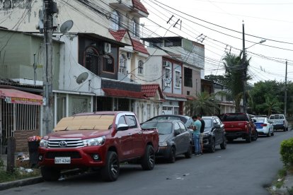 La Policía hizo las detenciones en una casa de la ciudadela Huancavila Norte, en Guayaquil.