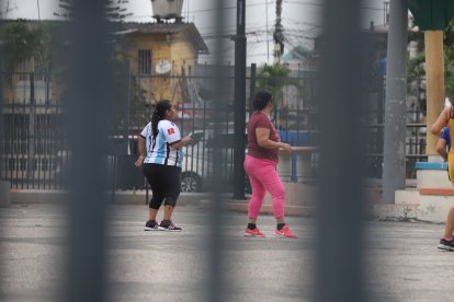 En un parque de La Floresta, en cuyo exterior fue el hecho violento del 18 de julio, hay un poco más de confianza para ir en las mañanas.