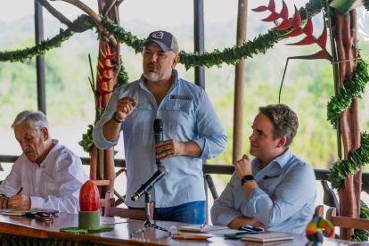 Iván Duque llegó a Ecuador a lanzar una iniciativa de protección del Amazonas.