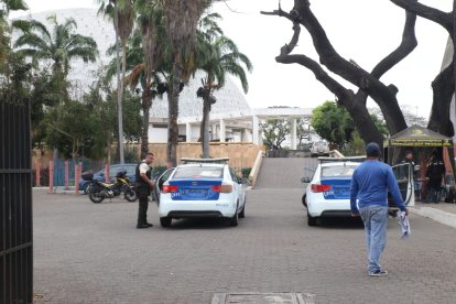 La Policía llegó al sitio.