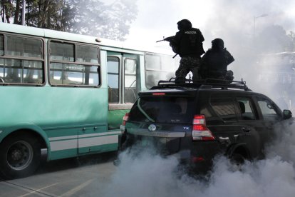 También se contempló un escenario de coche bomba y secuestro.