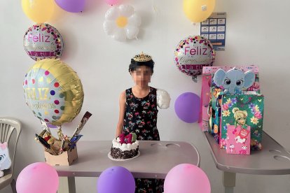 Debido al percance que sufrió Josselyn su cumpleaños número 11 lo pasó en el hospital.