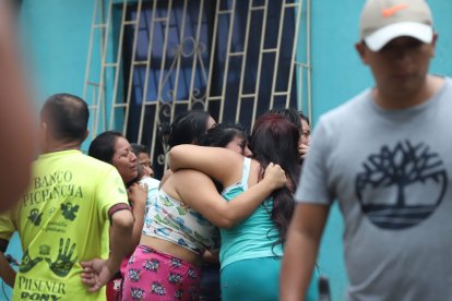 Hubo desconsuelo en allegados del occiso.