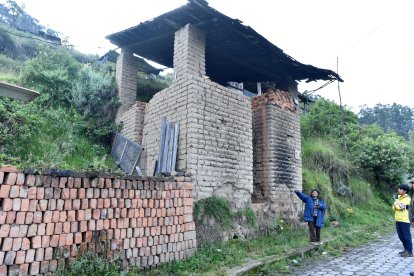 La estructura aún se mantiene en este barrio del noroccidente capitalino.