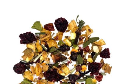 Con los frutos y hierbas de la colada morada se prepara este producto.