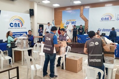 A esta hora se adelanta el escrutinio de los votos en las juntas receptoras.