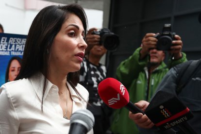 Muchos partidarios de Luisa González esperaban que la candidata ‘corone’ la presidencia en primera vuelta.