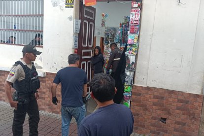 El sitio del fallecimiento, en Loja.