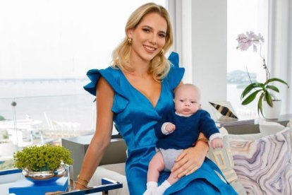 Lavinia Valbonesi ya es madre de un hijo de Daniel.