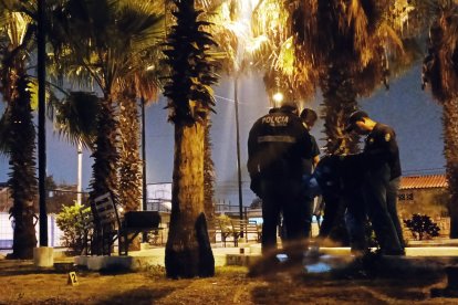 La bala 'zumbó' en La Libertad.