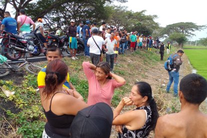 Hubo desconcierto en testigos y curiosos.