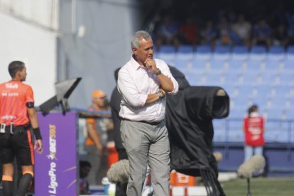 Hernán Torres, DT de Emelec.