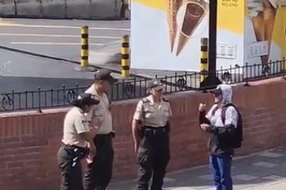 El video que le grabaron tiene más de cuatro millones de reproducciones.