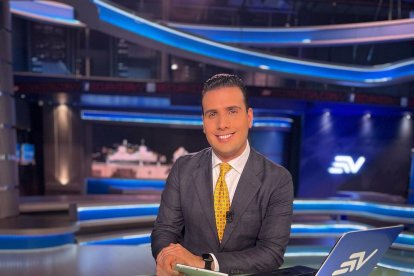El presentador se ha convertido en uno de los principales de Ecuavisa.
