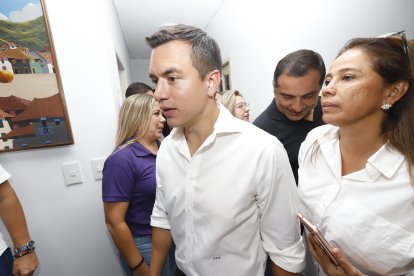 Si bien el candidato Daniel Noboa no habló directamente del hecho, dijo en X (Twitter) sobre su intención de crear una ente de Inteligencia.