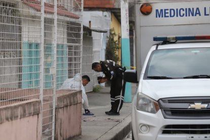 Medicina Legal hizo el levantamiento de cadáver.