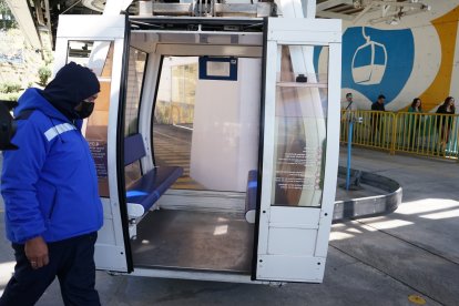 El Teleférico estuvo clausurado durante dos meses.