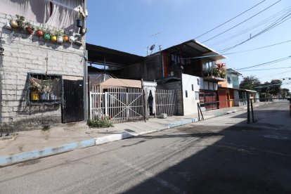 La casa donde velan a Joaquín.