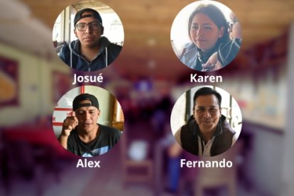 Los clientes ven con agrado la forma innovadora de servir el encebollado.