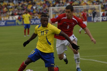 En 2008, Ecuador venció 1-0 a Chile con gol de Christian ‘Chucho’ Benítez.