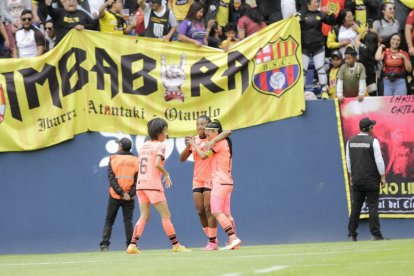 Barcelona celebró en el estadio de IDV.