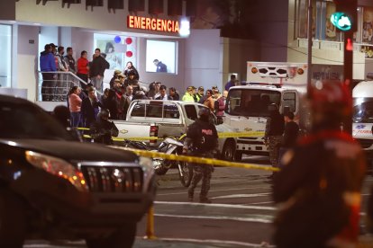 El hecho violento se suscitó en el norte de Quito, cerca de la intersección de las avenidas Gaspar de Villarroel y Amazonas.