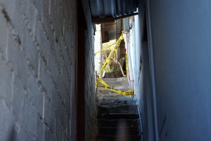 En este inmueble se registró la muerte violenta, en el sector de Bellavista, norte de Quito.