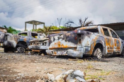 Las acciones violentas contra la entidad empezaron el 17 de agosto, cuando incendiaron un campamento.