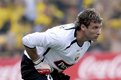 Pablo Santillo estableció un récord en Barcelona, de 796 minutos sin recibir un gol.