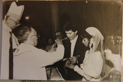 La boda de Polo con Layla a la que acudió una gran cantidad del público.